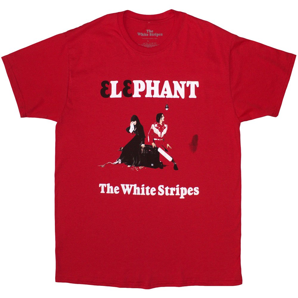 The White Stripes - Elephant Tshirt Homme - Rouge